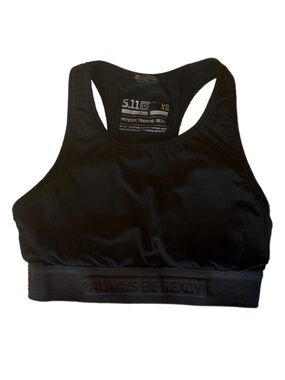 5.11 Tactical Black Racerback Sports Bra Size XS